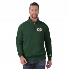 Кофта Green Bay Packers Starter Green Classic Quarter-Zip