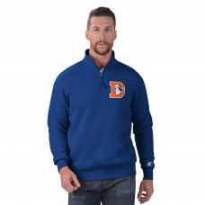 Кофта Denver Broncos Starter Royal Classic Quarter-Zip