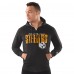 Толстовка на молнии Pittsburgh Steelers Starter Distressed Classic - Black