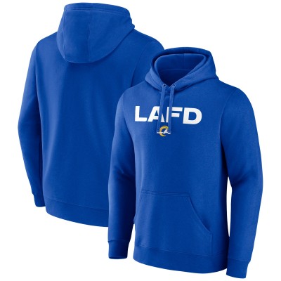 Los Angeles Rams Fanatics LAFD Pullover Hoodie - Royal