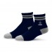 WoDallas Cowboys For Bare Feet Cozy Two-Pack Quarter-Length Sock Set