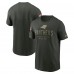 Футболка Carolina Panthers Nike Forest Green 2025 Salute to Service Sideline Primary Edge Dri-FIT