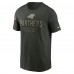Футболка Carolina Panthers Nike Forest Green 2025 Salute to Service Sideline Primary Edge Dri-FIT