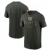 Футболка New York Giants Nike Forest Green 2025 Salute to Service Sideline Primary Edge Dri-FIT