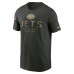 Футболка New York Jets Nike Forest Green 2025 Salute to Service Sideline Primary Edge Dri-FIT