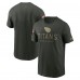 Футболка Tennessee Titans Nike Forest Green 2025 Salute to Service Sideline Primary Edge Dri-FIT