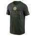 Футболка Pittsburgh Steelers Nike Forest Green 2025 Salute to Service Sideline Primary Edge Dri-FIT