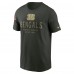 Футболка Cincinnati Bengals Nike Forest Green 2025 Salute to Service Sideline Primary Edge Dri-FIT