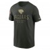 Футболка Jacksonville Jaguars Nike Forest Green 2025 Salute to Service Sideline Primary Edge Dri-FIT