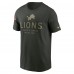 Футболка Detroit Lions Nike Forest Green 2025 Salute to Service Sideline Primary Edge Dri-FIT