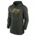 Tampa Bay Buccaneers Nike Forest Green 2025 Salute to Service Sideline Dri-FIT Lightweight Hooded Pullover