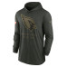 Arizona Cardinals Nike Forest Green 2025 Salute to Service Sideline Dri-FIT Lightweight Hooded Pullover