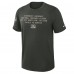 Футболка Cincinnati Bengals Nike Dark Green 2025 Salute to Service Sideline Slub Dri-FIT