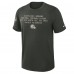 Футболка Cleveland Browns Nike Dark Green 2025 Salute to Service Sideline Slub Dri-FIT