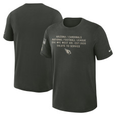 Футболка Arizona Cardinals Nike Dark Green 2025 Salute to Service Sideline Slub Dri-FIT Футболка Arizona Cardinals Nike Dark Green 2025 Salute to Service Sideline Slub Dri-FIT