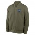 Бомбер Detroit Lions Nike Olive 2025 Salute to Service Sideline