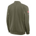 Куртка Detroit Lions Nike 2025 Salute to Service Sideline Full-Zip Bomber - Olive