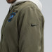 Куртка Detroit Lions Nike 2025 Salute to Service Sideline Full-Zip Bomber - Olive
