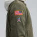 Куртка Detroit Lions Nike 2025 Salute to Service Sideline Full-Zip Bomber - Olive
