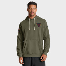 Толстовка Arizona Cardinals Nike Olive 2025 Salute to Service Sideline Standard Issue Dri-FIT
