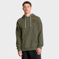 Толстовка Washington Commanders Nike Olive 2025 Salute to Service Sideline Standard Issue Dri-FIT