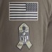 Футболка с длинным рукавом Baltimore Ravens Nike Olive 2025 Salute to Service Sideline