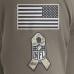 Футболка с длинным рукавом Buffalo Bills Nike Olive 2025 Salute to Service Sideline