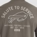 Футболка с длинным рукавом Buffalo Bills Nike Olive 2025 Salute to Service Sideline