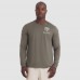 Футболка с длинным рукавом Chicago Bears Nike Olive 2025 Salute to Service Sideline