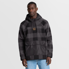 Толстовка Buffalo Bills Fanatics Black Oversized Elements Plaid Polar Fleece Quarter-Zip Толстовка Buffalo Bills Fanatics Black Oversized Elements Plaid Polar Fleece Quarter-Zip