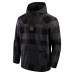 Толстовка Buffalo Bills Fanatics Black Oversized Elements Plaid Polar Fleece Quarter-Zip