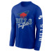 Футболка с длинным рукавом Buffalo Bills Nike Royal Rewind