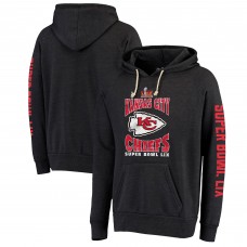 Толстовка Kansas City Chiefs Majestic Threads Super Bowl LIX - Black