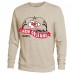 Свитшот на флисе Kansas City Chiefs Majestic Threads Super Bowl LIX Oversized Fleece - Cream