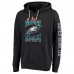 Толстовка Philadelphia Eagles Majestic Threads Super Bowl LIX - Black