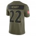 Игровая джерси Baltimore Ravens Derrick Henry Nike Olive 2025 Salute to Service Limited