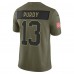 Игровая джерси San Francisco 49ers Brock Purdy Nike Olive 2025 Salute to Service Limited