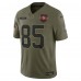 Игровая джерси San Francisco 49ers George Kittle Nike Olive 2025 Salute to Service Limited