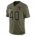 Игровая джерси Arizona Cardinals Pat Tillman Nike Olive 2025 Salute to Service Retired Limited
