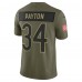 Игровая джерси Chicago Bears Walter Payton Nike Olive 2025 Salute to Service Retired Limited