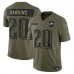 Игровая джерси Philadelphia Eagles Brian Dawkins Nike Olive 2025 Salute to Service Retired Limited