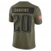 Игровая джерси Philadelphia Eagles Brian Dawkins Nike Olive 2025 Salute to Service Retired Limited