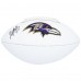 Rashod Bateman Baltimore Ravens Autographed Fanatics Authentic Jardin White Panel Football