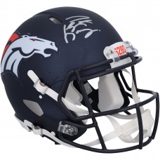 Peyton Manning Denver Broncos Autographed Fanatics Authentic Riddell 2024 Speed Authentic Helmet