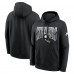 Pittsburgh Steelers Nike Black Full Blitz Club Fleece Pullover Hoodie