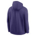 Толстовка Baltimore Ravens Nike Purple Full Blitz Club Fleece