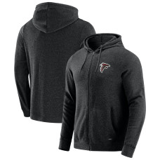 Толстовка Atlanta Falcons J. Palmer Dark Heather Gray Players Lounge Tri-Blend Full-Zip