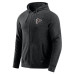 Толстовка Atlanta Falcons J. Palmer Dark Heather Gray Players Lounge Tri-Blend Full-Zip