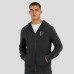 Толстовка Atlanta Falcons J. Palmer Dark Heather Gray Players Lounge Tri-Blend Full-Zip