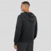 Cincinnati Bengals J. Palmer Dark Heather Gray Players Lounge Tri-Blend Full-Zip Hoodie